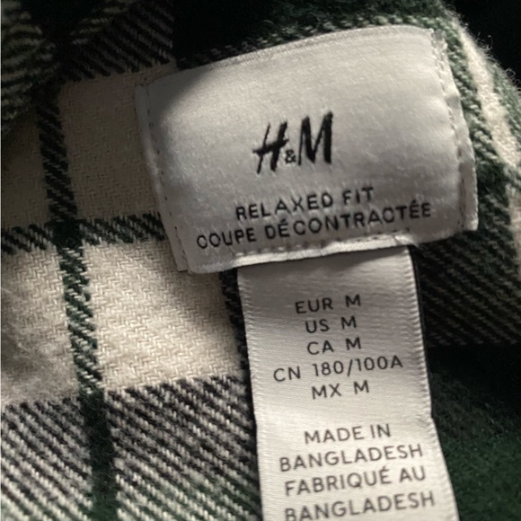 Green h&m flannel - Picture 2 of 2